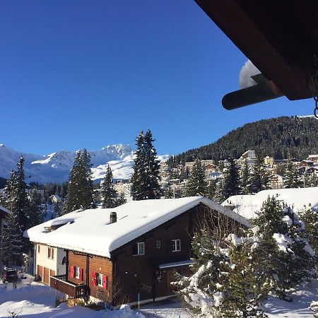 Ferienwohnung Casa Sulom Arosa Exterior foto